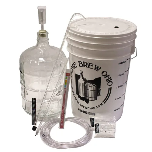 Miniatura 6 de Equipo para hacer vino Winemakers Depot WEK05G, de vidrio, 3 galones.