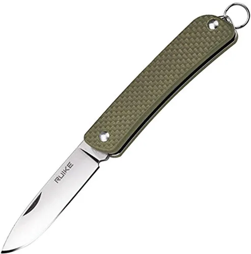 Miniatura 2 de RUIKE RKES11G S11 - Cuchillo compacto para carpeta, color verde