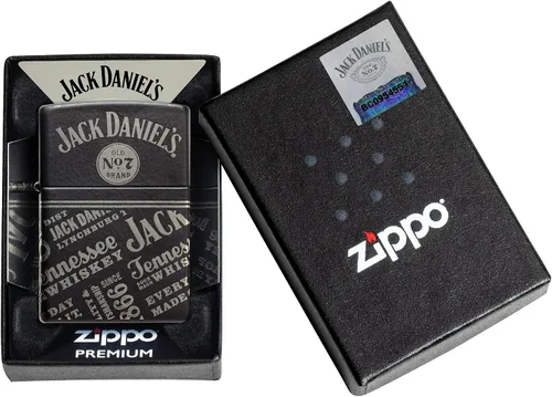 Miniatura 10 de Zippo encendedor con logo de Jack Daniel's