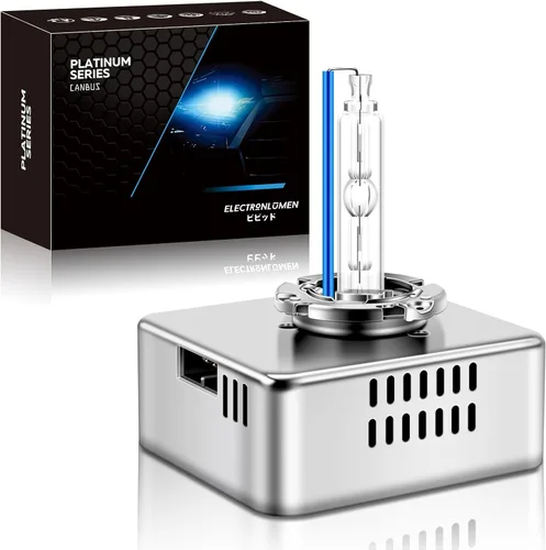 Miniatura 12 de 35W D2S HID, bombillas de faro delantero de xenón 6000K, blanco frío, luz alta y baja, bombillas de repuesto para faros, paquete de 2