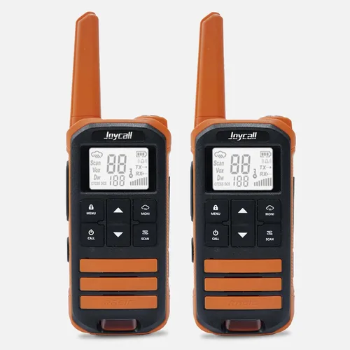 Miniatura 8 de Walkie Talkies de largo alcance para adultos con alerta meteorológica NOAA Walkie Talkies portátiles recargables 22 radios FRS bidireccionales Negro