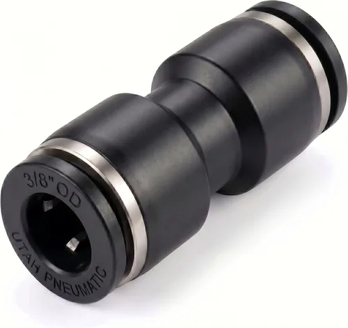 Miniatura 22 de Utah Pneumatic 1/2 Conexiones de empuje para conectar, codo de aire, línea de aire, unión de línea de aire, accesorios de conexión rápida, codo