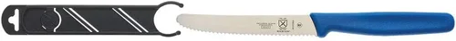 Miniatura 5 de Mercer Culinary Cuchillo de barra, negro, borde liso de 4 pulgadas, punta puntiaguda