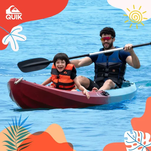 Miniatura 5 de QUIKSILVER USCG Approved Life Jacket for Youth/Kids/Toddler, Lightweight Life Vest Type III PFD, for Boating, Paddleboarding, Kayaking, Waterskiing