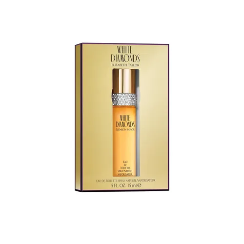 Miniatura 2 de Elizabeth Taylor White Diamonds Perfume para Mujeres, Fragancia Floral de Larga Duración, Eau de Toilette EDT en Aerosol, Regalo Pequeño