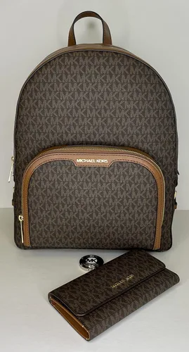 Miniatura 2 de MICHAEL Michael Kors Jaycee - Mochila grande con bolsillo con cremallera y gancho para cartera triple grande