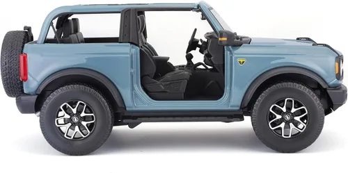 Miniatura 3 de Maisto Maisto 31457 - Coches fundidos a presión 2021 Ford Bronco Badlands Blue Special Edition 1/18 modelo de auto fundido a troquel