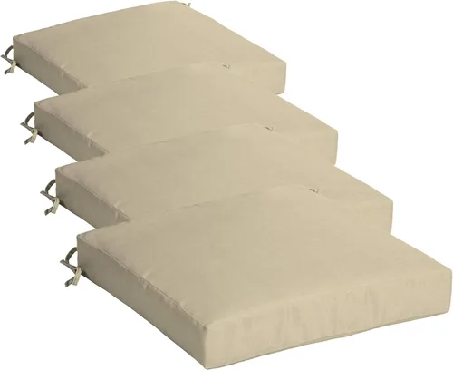 Miniatura 35 de Arden - Cojín de asiento de espuma para interiores y exteriores, paquete de 2, 17 x 16, cojín de patio, repelente al agua, resistente a