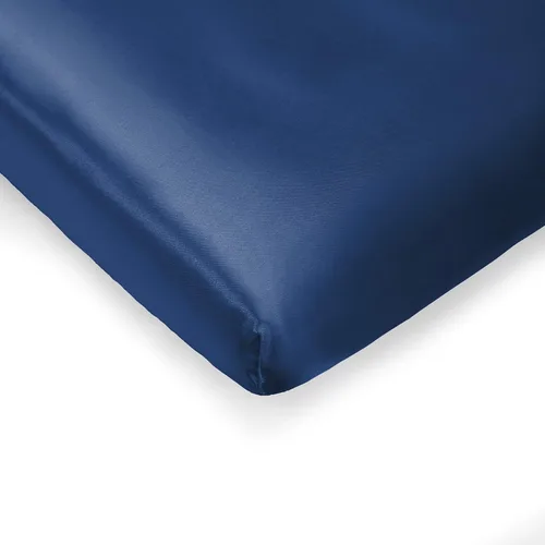 Miniatura 20 de Pro Goleem Sábanas de satén ajustables para Pack n Play, ideales para el cabello del bebé, sensación de seda suave, 27 x 39 pulgadas, sábana Negro
