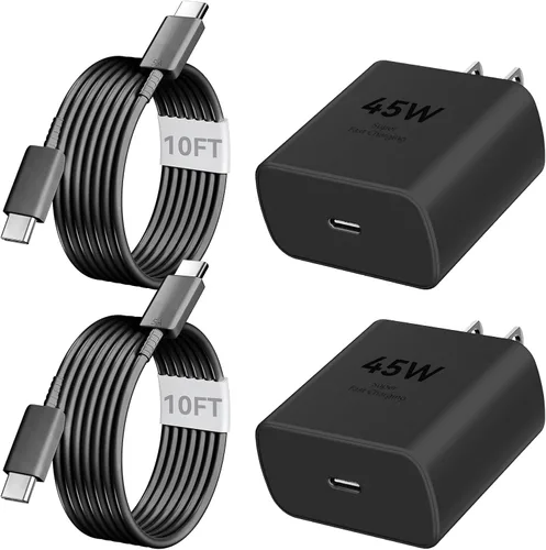 Miniatura 14 de Cargador USB C súper rápido de 45 W para iPhone 17 16 Pro Max, cargador de iPhone de 10 pies de largo, cable de carga rápida para iPhone 17 16 Pro