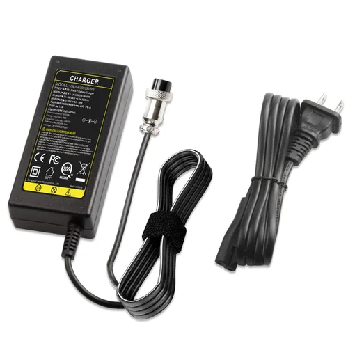 TREE.NB Cargador de batería femenino de 29 V 2 A compatible con Razor E100 E125 E150 E200 E300 E325S E500 E175 E225 MX350 PR200 CC2420