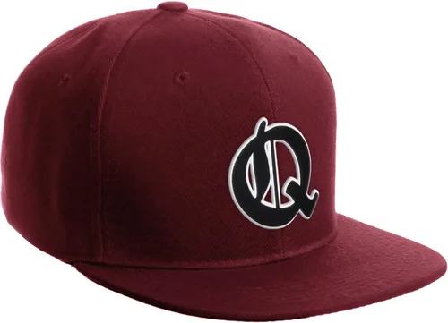 Miniatura 558 de Daxton Gorra clásica con visera de billete plano con letras del alfabeto inglés antiguo de la A a la Z