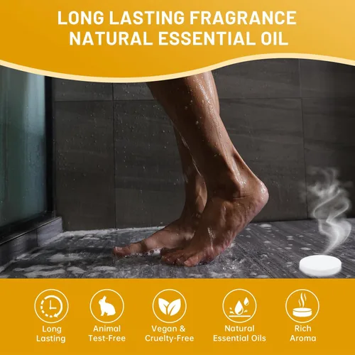 Miniatura 4 de Vaporizadores de ducha para aromaterapia, paquete de 30 vaporizadores de ducha para mujeres y hombres, bombas de ducha con aceites esenciales
