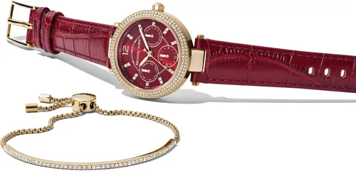 Miniatura 4 de Michael Kors Mini Parker Reloj multifunción de acero inoxidable