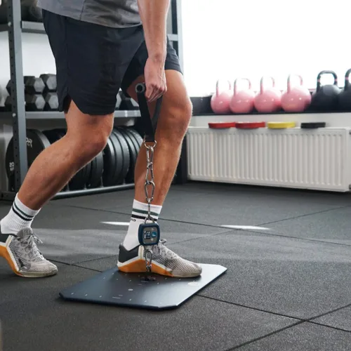Miniatura 6 de EasyForce® Dinamómetro digital de rendimiento Capacidad máxima de fuerza 661.4 lbs (2942 N) para entrenadores de fuerza, fisioterapeutas