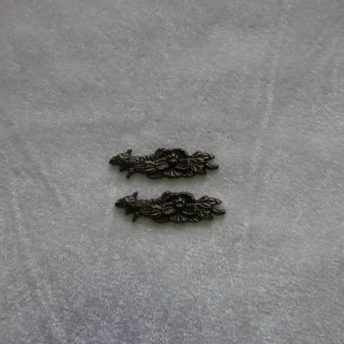 Miniatura 20 de Espada samurái japonesa KOSHIRAE - Aleación Menuki 01-36