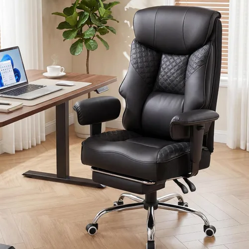 Miniatura 9 de GTPLAYER Gaming Chair with Foot Rest & Pocket Spring Cushion, Breathable Fabric for Home Office Desk, Ergonomic High Back Computer Chair with