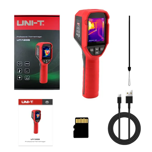 Miniatura 6 de UNI-T UTi120S Cámara térmica infrarroja Cámara de imagen térmica de mano 120x90 IR Resolución 10800 píxeles, Cámara de imágenes térmicas