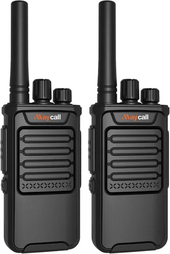 Miniatura 19 de Walkie Talkies MC-180 - Paquete de 2 unidades para adultos de largo alcance recargable de 2550 mAh, radios portátiles FRS bidireccionales, radios