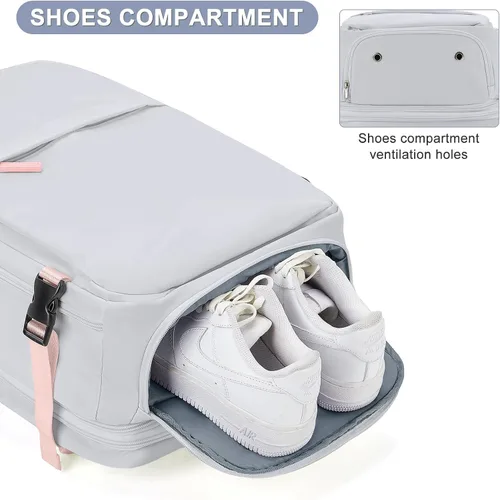 Miniatura 6 de Mochila casual Mochila de viaje, b-Gris, Moderno