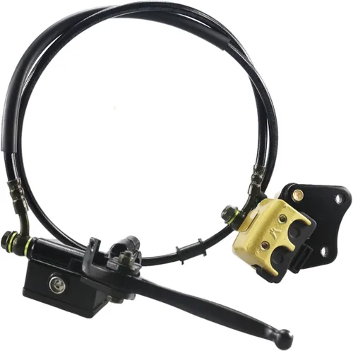 Miniatura 7 de PRO BAT Sistema maestro hidráulico de pinza de freno delantero para 50cc 70cc 90cc 110cc 125cc chino PIT Trail PRO Dirt Bike Golden SSR Apollo Dorado