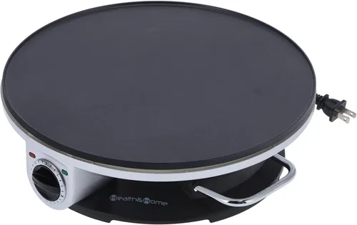 Miniatura 5 de Máquina de panqueques Fabricante de enchufes Utensilios para hornear Fabricante de panqueques para el hogar Material Crepe Maker Grill Aluminio