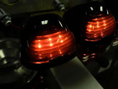 Miniatura 7 de VMS RACING CAB - Marcadores de luces de techo, 5 piezas con base en lentes ahumados, montaje CRL 264143BK compatible con Ford F250 F350 F450 F550