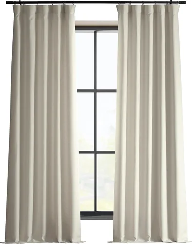 Miniatura 15 de HPD Half Price Drapes Cortinas italianas de lino sintético de 84 pulgadas de largo, cortinas de oscurecimiento para dormitorio y sala de estar, 50 x