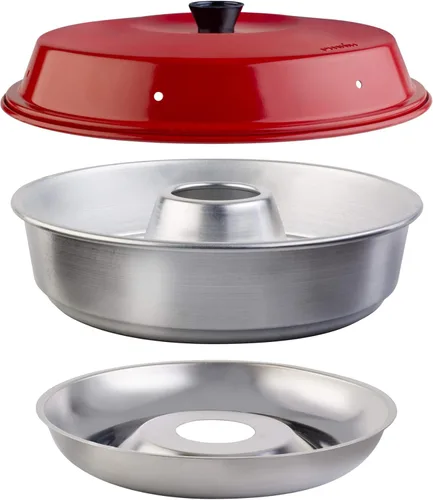 Horno Omnia. Tu horno en la estufa. Solución ideal para horno de barco, horno de campamento y horno de RV. También conocido como olla milagrosa.