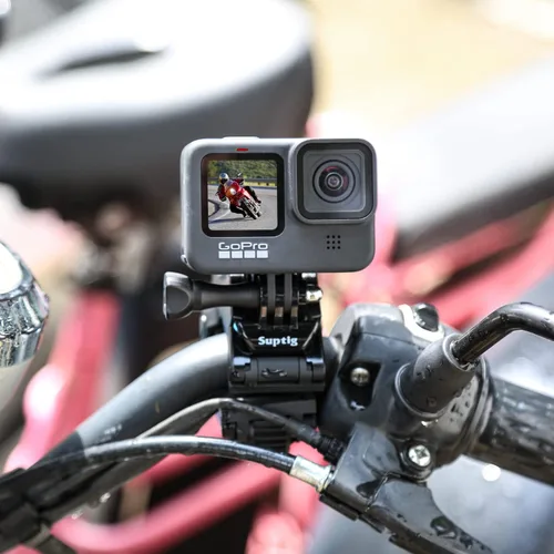 Miniatura 6 de Suptig Soporte de abrazadera flexible de cuello de cisne para GoPro Hero 13 Hero 12 Hero 11 Hero 10 Hero 9 Hero 8 Hero 7 Hero 6 Hero 5 Hero 4