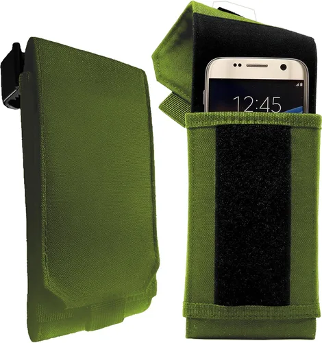 Miniatura 14 de Phone Holster with Clip - Hook Loop Nylon Cellphone Holster Compact Pouch, Backpack Shoulder Strap Accessory - Multifunctional StrapPack Pouches for