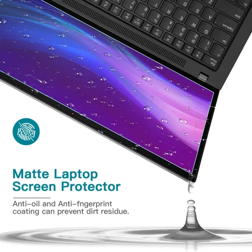 Miniatura 4 de Paquete de 2 protectores de pantalla antiluz azul de 16 pulgadas para Lenovo/Dell/HP/ASUS/LG, reduce la fatiga ocular, antirreflejos, bloqueo de luz