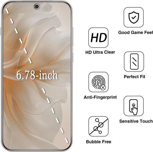 Miniatura 2 de Paquete de 2 protectores de pantalla de privacidad para OnePlus 15 vidrio templado antiespía, antiarañazos, sin burbujas