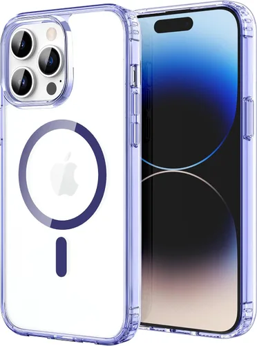 Miniatura 77 de CACOE Funda magnética para iPhone 12 y iPhone 12 Pro de 6.1 pulgadas - Compatible con MagSafe y soporte magnético para teléfono en el automóvil,