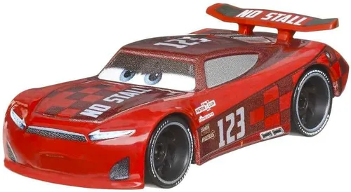 Miniatura 2 de Disney Cars Mattel 1:55 Diecast - Paquete de 2 unidades de cera brillante de próxima generación Conrad Camber & No Stall Jonas Carvers