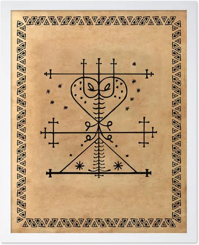 Miniatura 30 de Poster Master Póster astrológico clásico, impresión de ciencia vintage, regalo para artistas, amigos, el antiguo zodiaco de Egipto, rueda