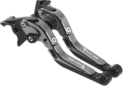 Miniatura 6 de F Palanca de freno para motocicleta CNC ajustable plegable extensible palanca de embrague de freno para Yamaha MT03 MT 03 Mt-03 2005-2014 Y