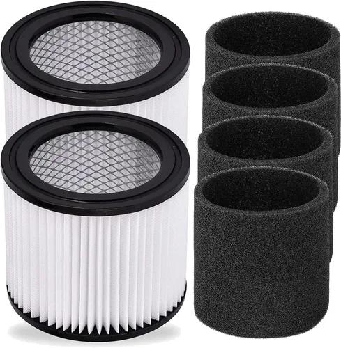 Filtro de repuesto para aspiradora HEPA compatible con Shop-Vac 90398, 903-98, 9039800, 903-98-00 Hangup Filtro de cartucho de repuesto para
