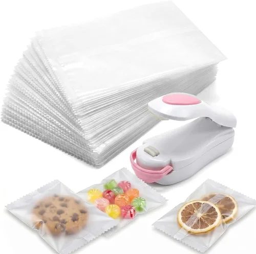 IXIGER 200 bolsas de celofán esmerilado de 4.3 x 5.9 pulgadas, bolsas de galletas esmeriladas y golosinas para galletas individuales, dulces caseros
