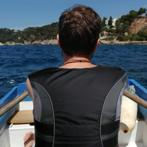 Miniatura 8 de XGEAR Chaleco salvavidas para deportes acuáticos para adultos USCG Negro