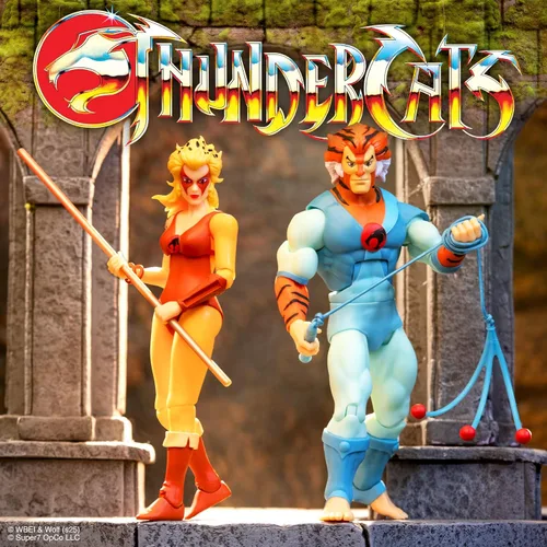 Miniatura 6 de Super7 Deluxe Thundercats Tygra - Figura de acción de Thundercats de 7" con accesorio, coleccionables de dibujos animados clásicos y juguetes retro