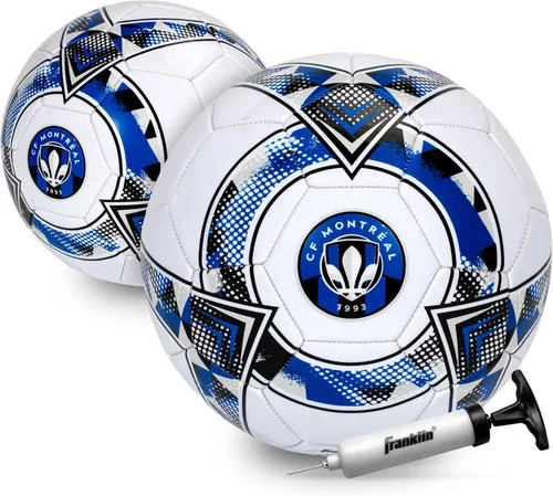 Miniatura 29 de Franklin Sports Pelotas de fútbol oficiales del equipo MLS - Balones de fútbol oficiales tamaño 5 - Balón de fútbol de tamaño y peso reglamentario