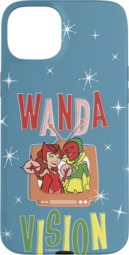 Miniatura 9 de Marvel WandaVision Wanda & Vision Retro TV Artwork - Carcasa para iPhone 17