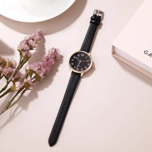 Miniatura 3 de Women's Dainty Analog Leather Dress Watch for Small Wrists, Ladies Waterproof Watches for Women, Reloj para Mujer