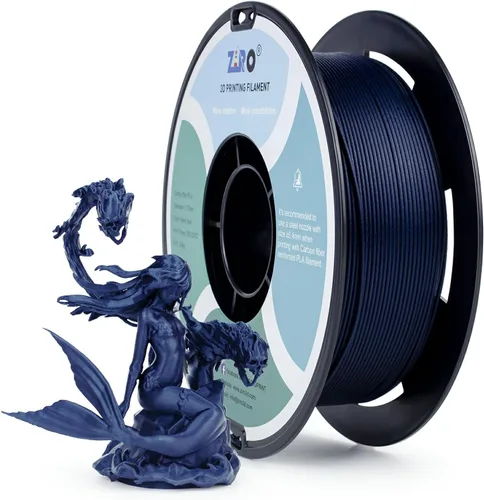Miniatura 32 de ZIRO - Filamento para impresora 3D, 1.75mm de polilactida brillante con destellos, Serie Camaleón, efecto brillante con destellos, carrete de 1kg