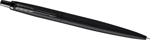 Parker Jotter XL Bolígrafo de Punta de Bola, Negro Mate Monocromático, Punta Media, Tinta Azul, Caja de Regalo - Escritura Suave, Diseño Distintivo,