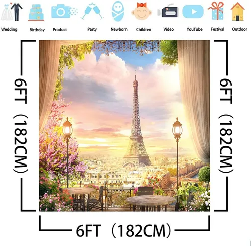 Miniatura 2 de Telón de fondo de fotos de bosque encantado, tapiz de pared de mariposa, fondo de fotografía de hadas, pancarta temática de fantasía, decoración
