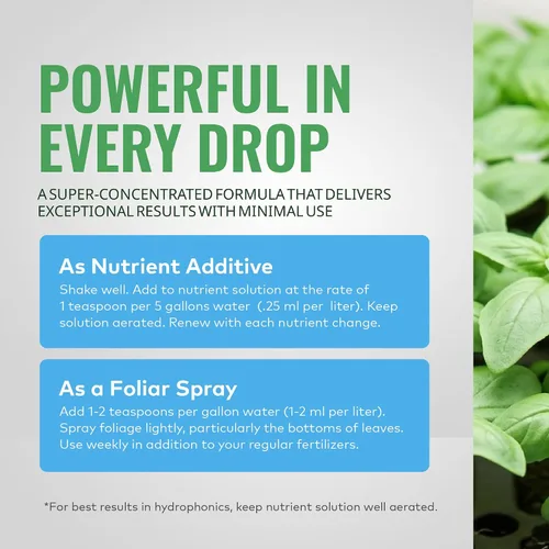 Miniatura 5 de General Hydroponics Floralicious Plus, Vitality Plant Food, 2-0.8-0.5, 16.oz.