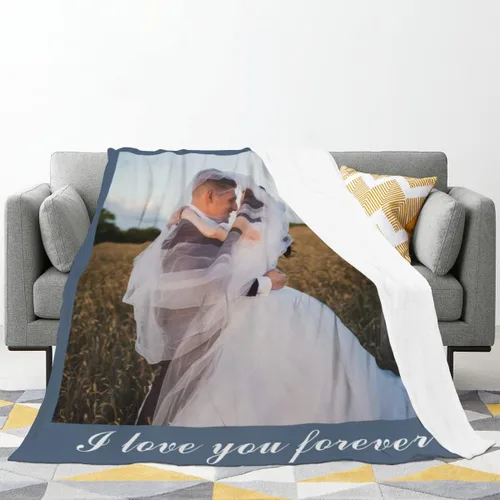 Miniatura 4 de Las mantas personalizadas con imágenes de collage son una manta personalizada para niños, adultos, familia, recuerdo, 35.4 x 27.6 pulgadas