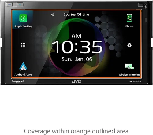 Miniatura 2 de BoxWave Protector de pantalla compatible con JVC KW-M865BW – ClearTouch Anti-Glare (2 unidades), antihuellas mate